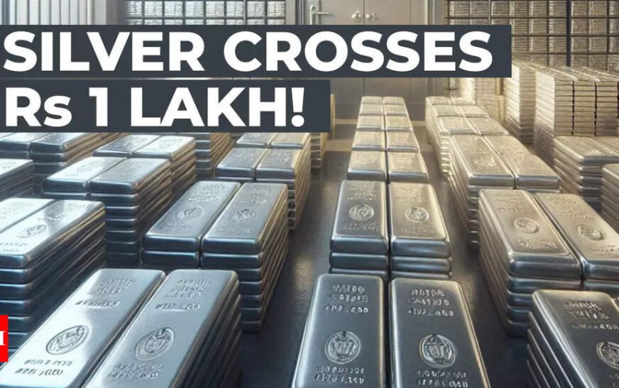 Silver better than gold for investment? Silver prices cross Rs 1 lakh mark!